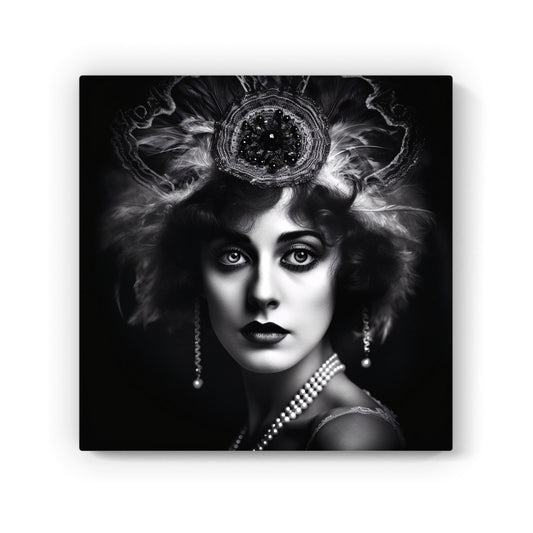 Edwardian Showgirl Splashart Canvas