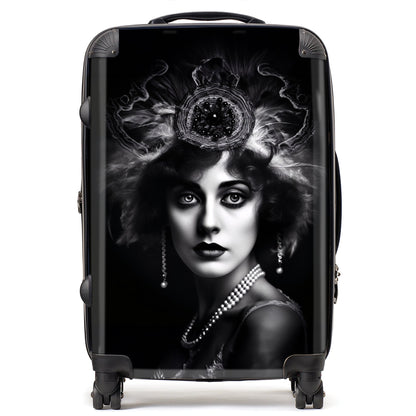 Edwardian Showgirl Splashart Suitcase