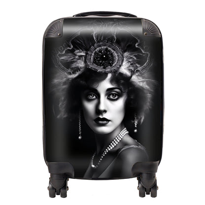 Edwardian Showgirl Splashart Suitcase
