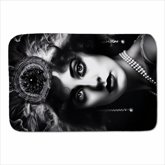 Edwardian Showgirl Splashart Sherpa Blanket
