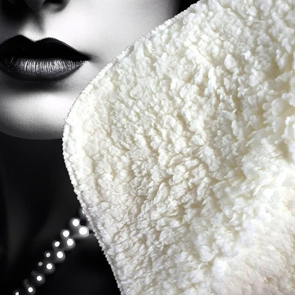 Edwardian Showgirl Splashart Sherpa Blanket