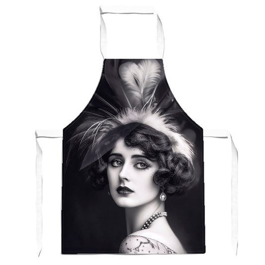 Glamorous Edwardian Showgirl Apron