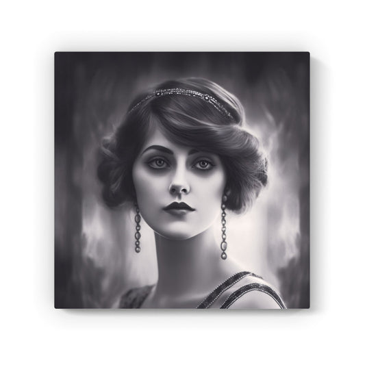 Edwardian Showgirl Canvas