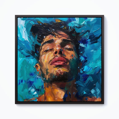 Vivid Serenity Framed Canvas