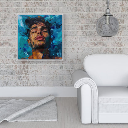Vivid Serenity Framed Canvas