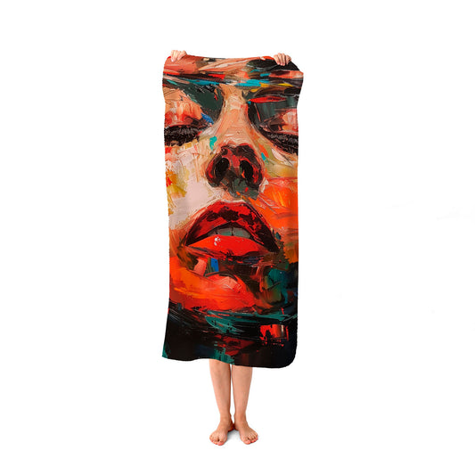 Tranquil Immersion Beach Towel