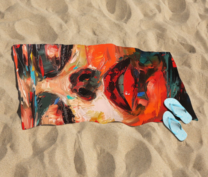 Tranquil Immersion Beach Towel