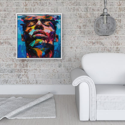 Radiant Reflection Framed Canvas