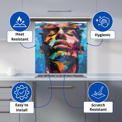 Radiant Reflection Kitchen Splashback
