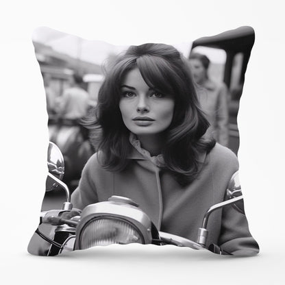 1960 Out On The Bike Cushions