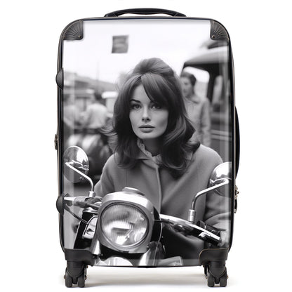 1960 Out On The Bike Suitcase
