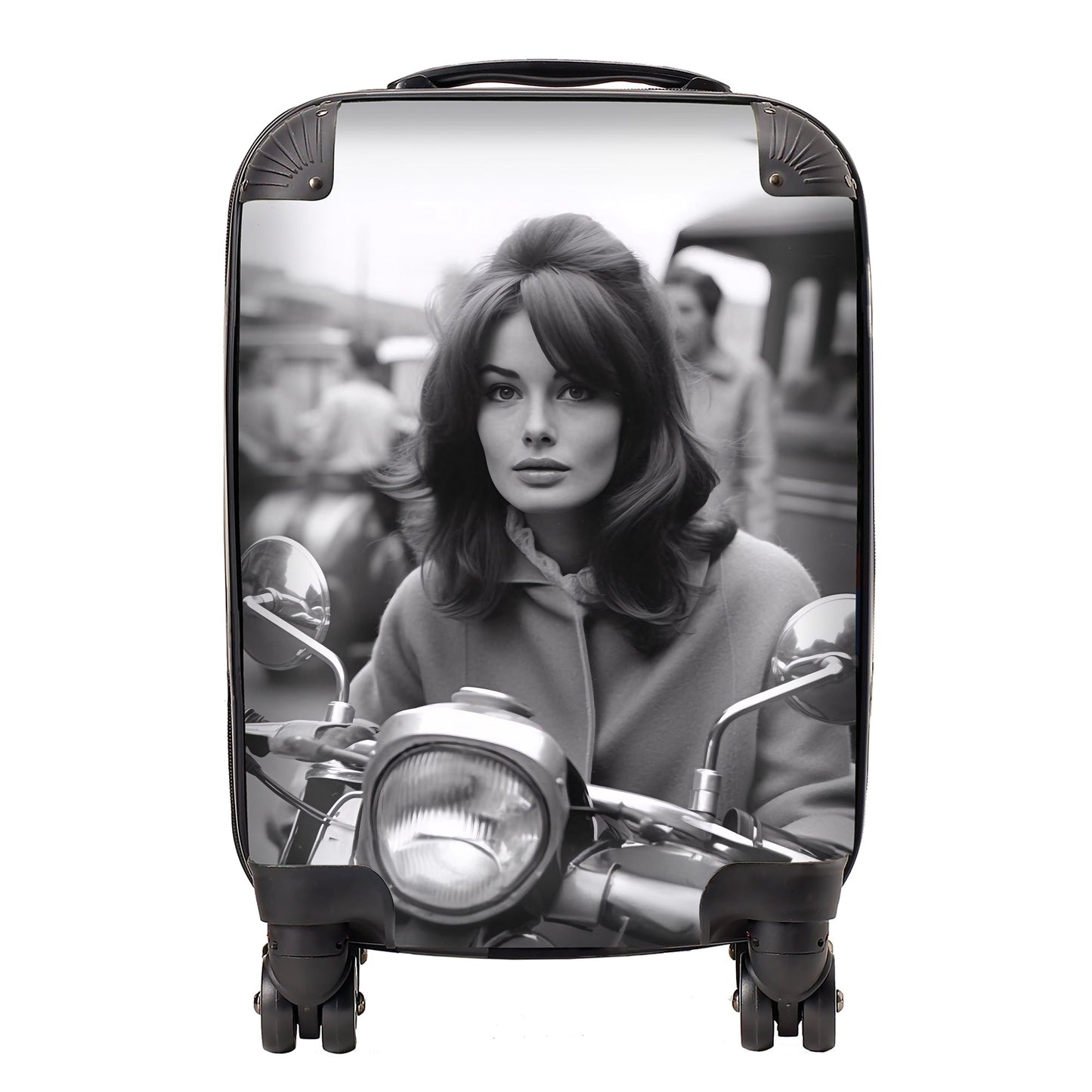 1960 Out On The Bike Suitcase