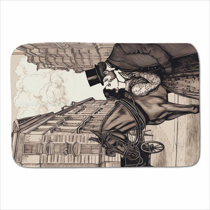 Victorian Lovers On A London Street Sherpa Blanket