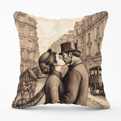 Sharing A Kiss Cushions