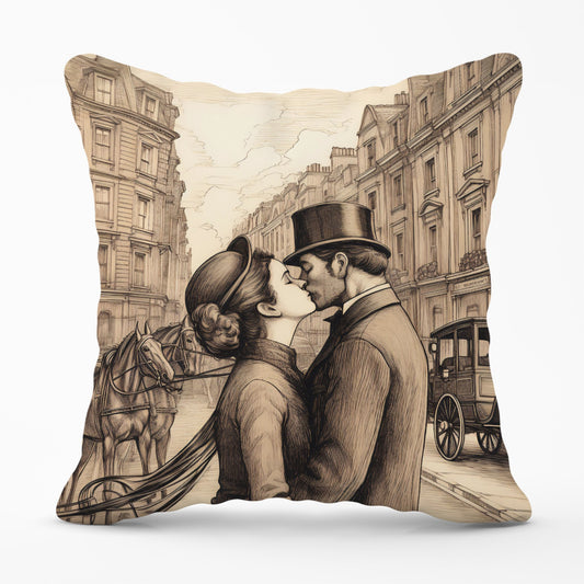 Sharing A Kiss Cushions