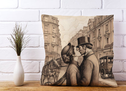 Sharing A Kiss Cushions