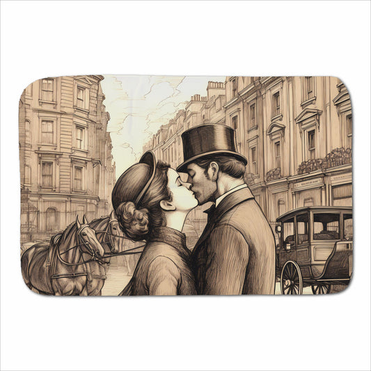 Sharing A Kiss Sherpa Blanket