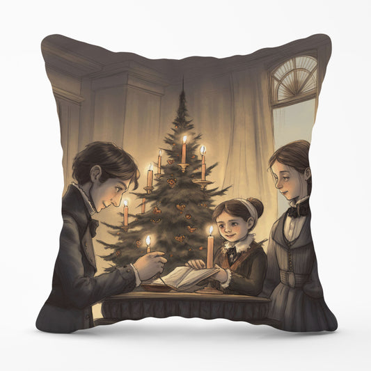 Lighting The Candles Cushions