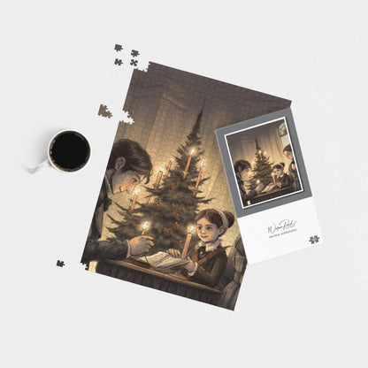 Lighting The Candles Jigsaw Puzzle