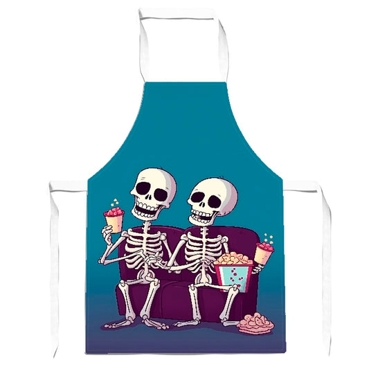 Skeletons At The Cinema Apron