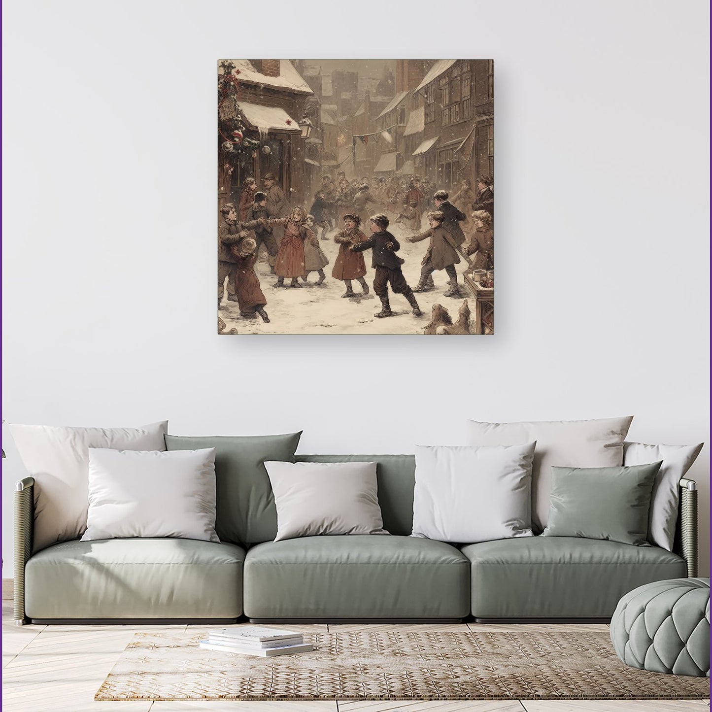 Dancing In The Street Canvas
