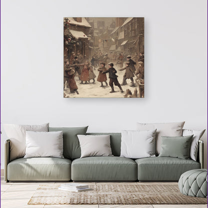 Dancing In The Street Canvas