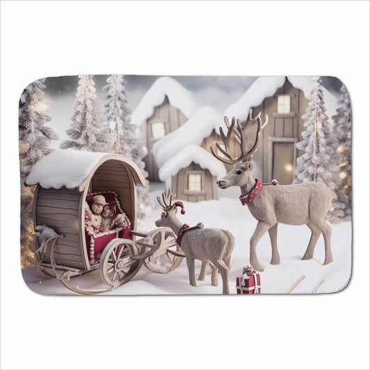 We Come Bearing Gifts Sherpa Blanket