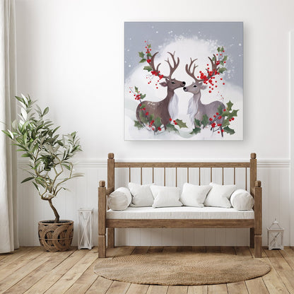 Sitting Together Canvas
