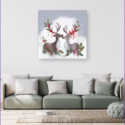 Sitting Together Canvas