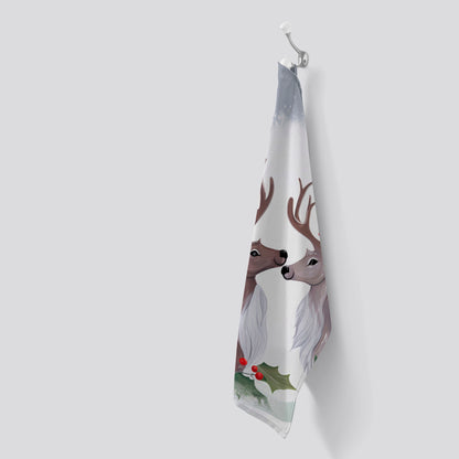 Sitting Together Tea Towel