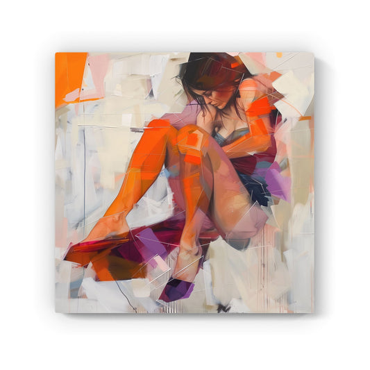Poised In Reflection Canvas