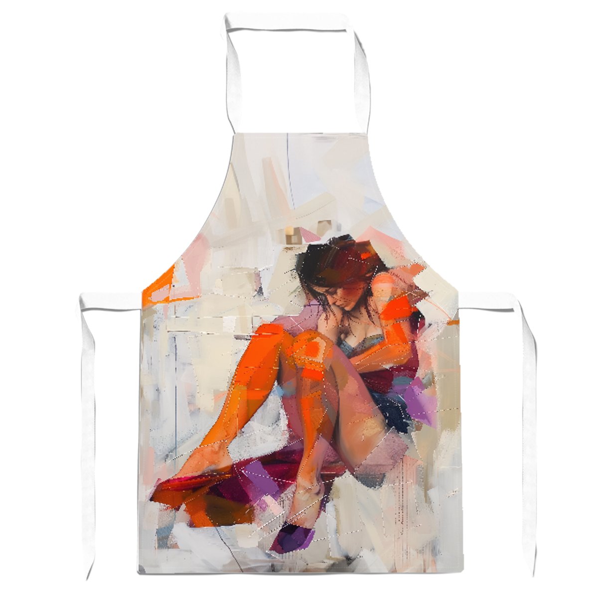 Poised In Reflection Apron