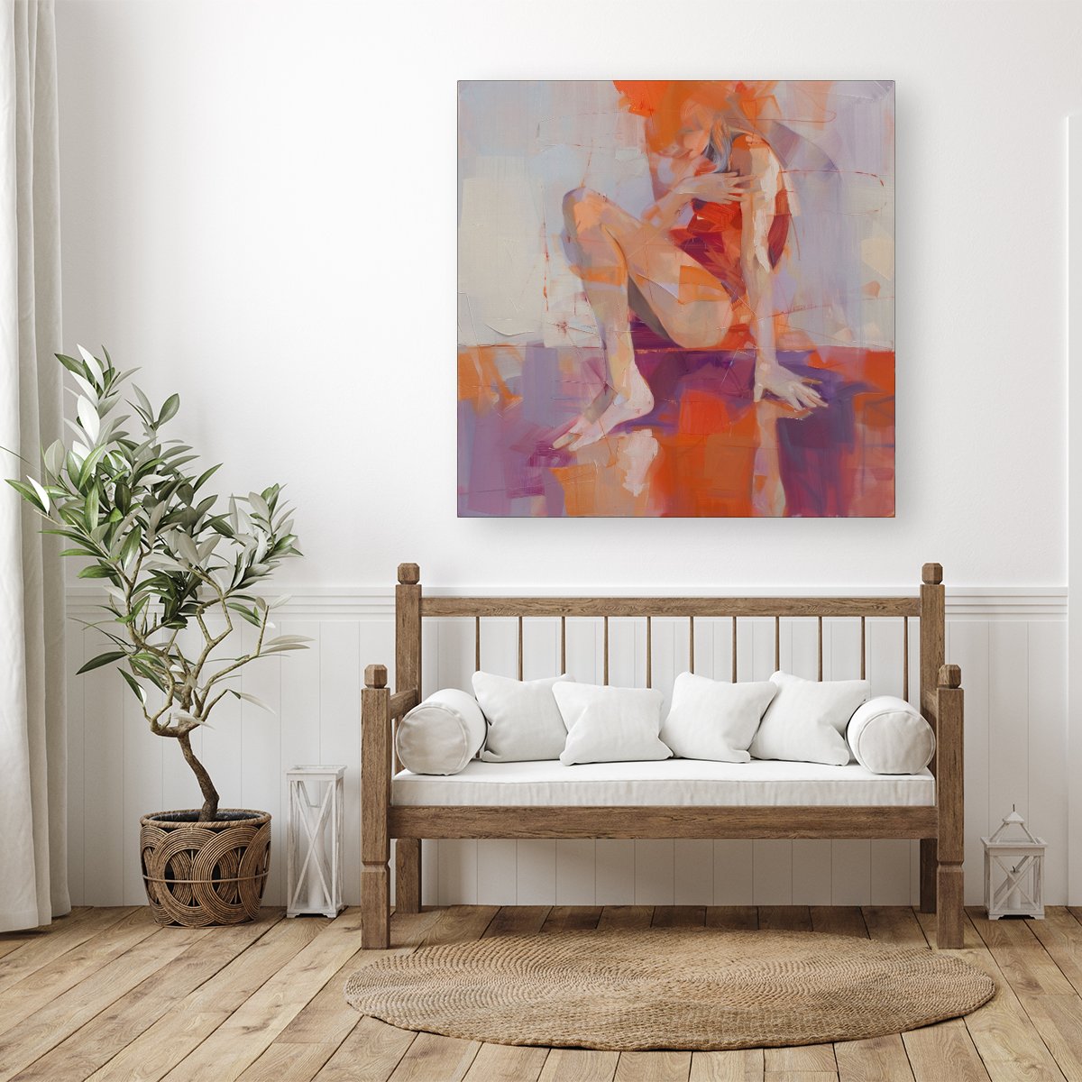 Contemplative Rest Canvas