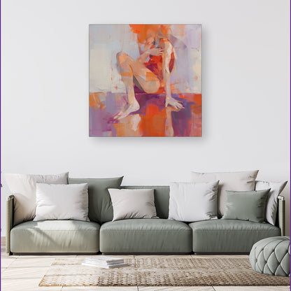 Contemplative Rest Canvas