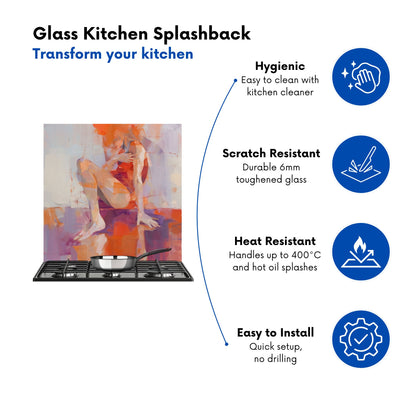 Contemplative Rest Kitchen Splashback