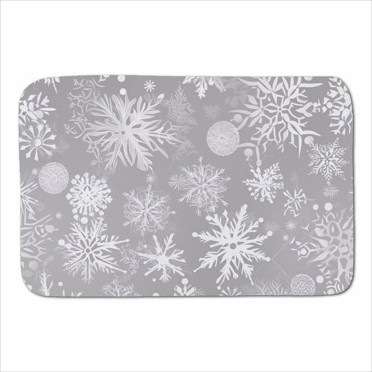 Snowflakes Sherpa Blanket