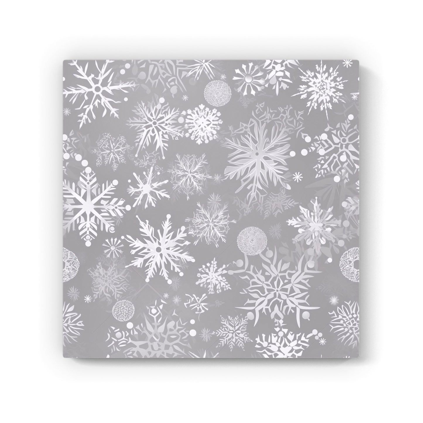 Slowflakes And Ice Canvas