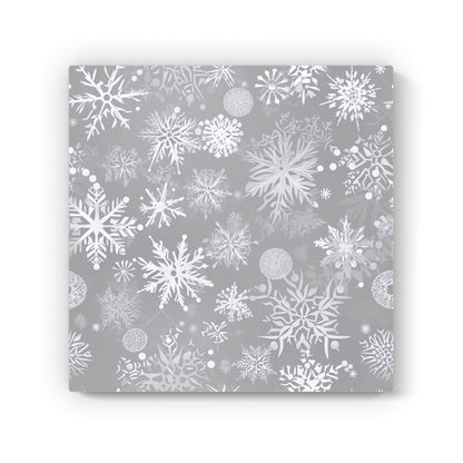 Slowflakes And Ice Canvas