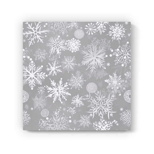 Slowflakes And Ice Canvas