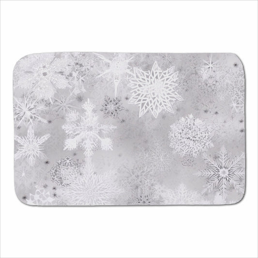 Slowflakes And Ice Sherpa Blanket