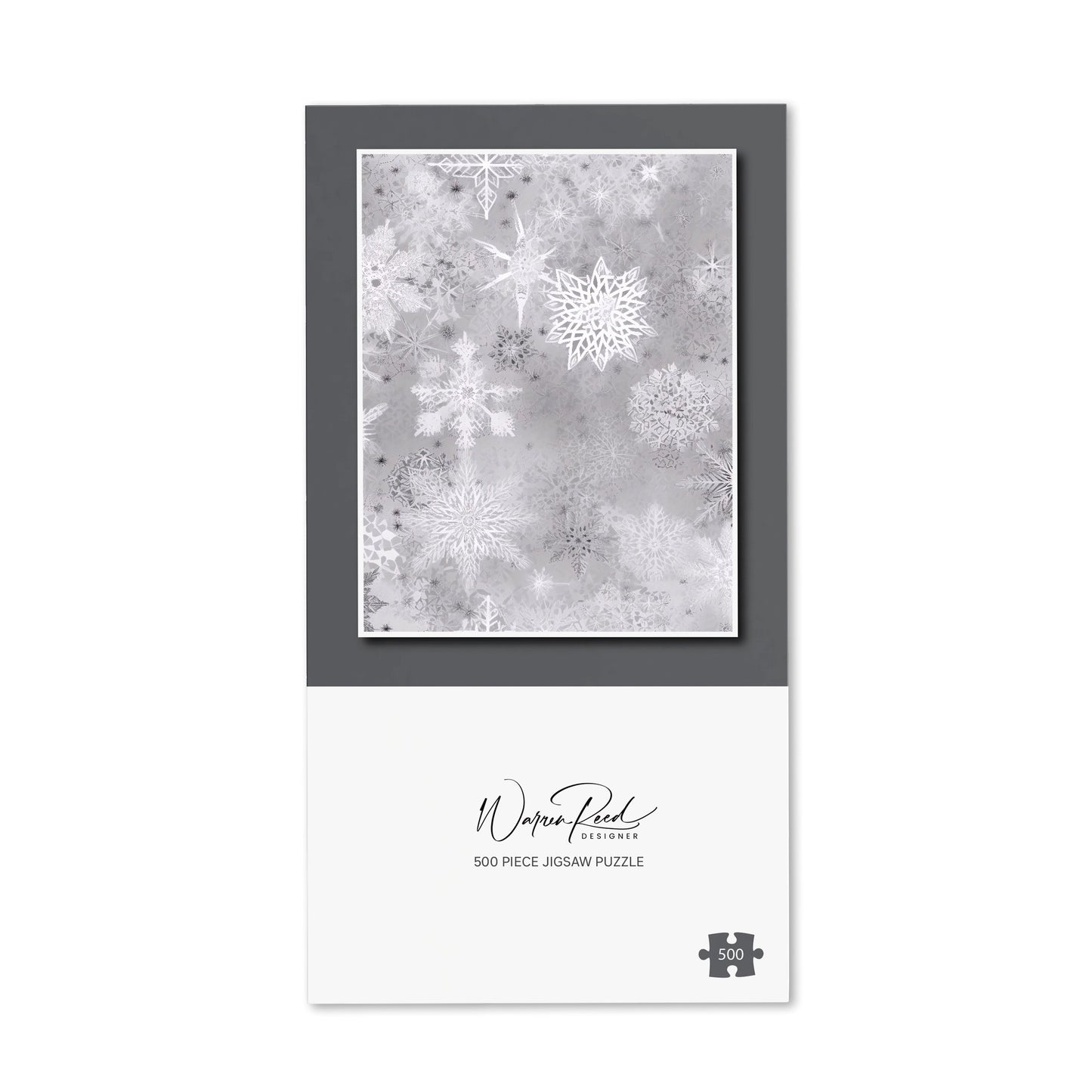 Slowflakes And Ice Jigsaw Puzzle