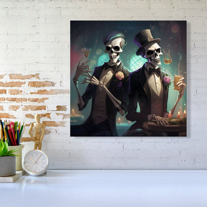 Dressed In Their Best Canvas