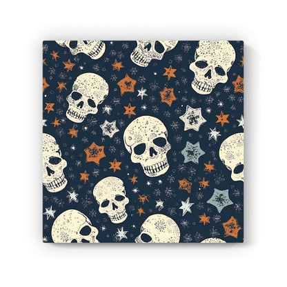 Skulls And Stars Canvas