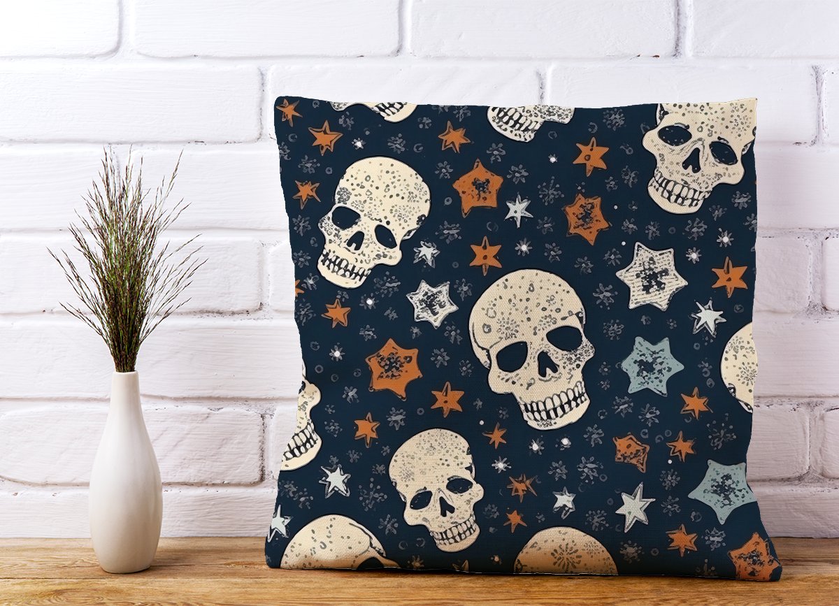 Skulls And Stars Cushions