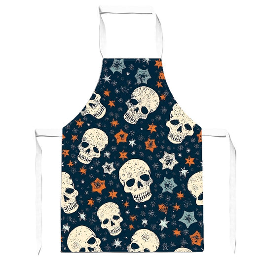 Skulls And Stars Apron