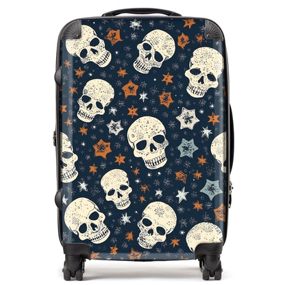 Skulls And Stars Suitcase