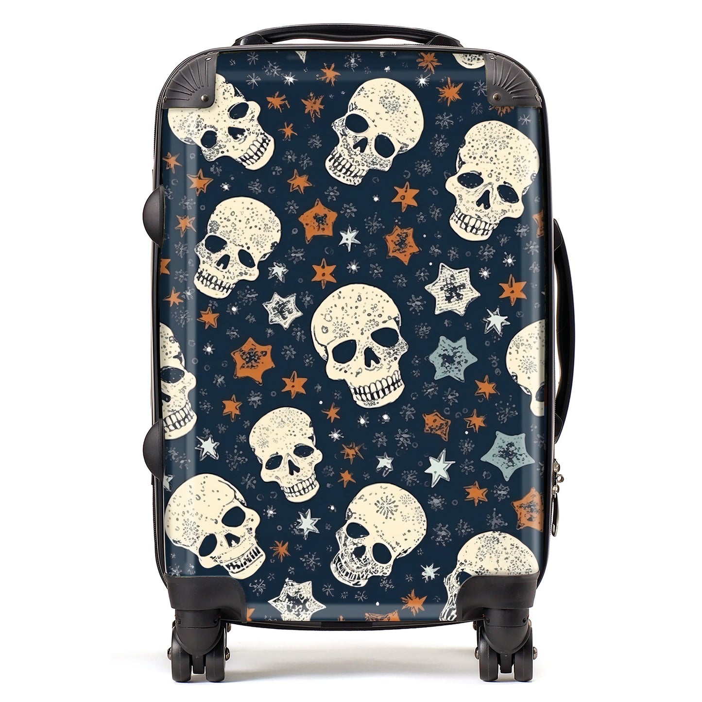 Skulls And Stars Suitcase