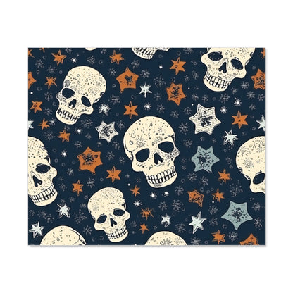 Skulls And Stars Kitchen Splashback