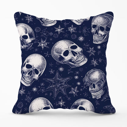 Evening Skulls And Stars Cushions