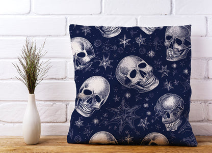 Evening Skulls And Stars Cushions